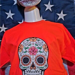 Sugar skull shirts men /women